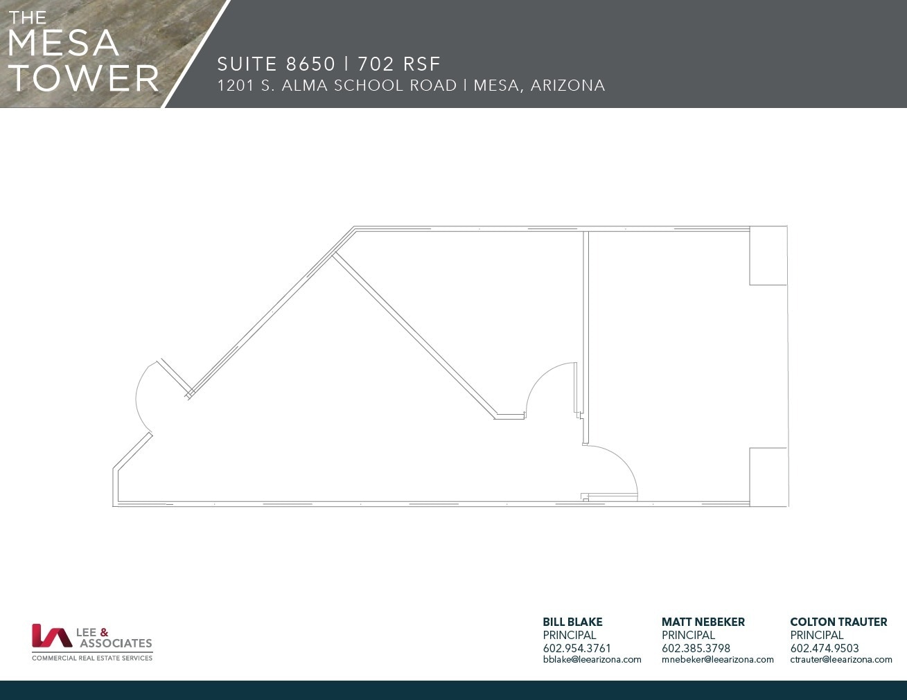1201 S Alma School Rd, Mesa, AZ for lease Floor Plan- Image 1 of 1