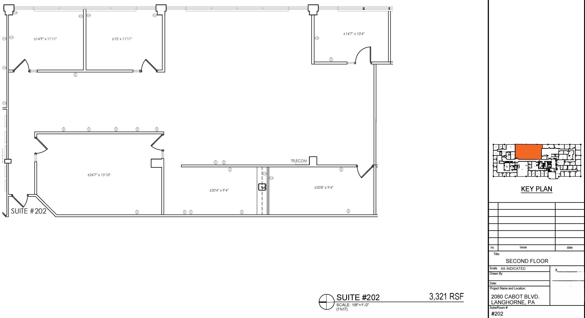 2080 Cabot Blvd W, Langhorne, PA for lease Floor Plan- Image 1 of 1