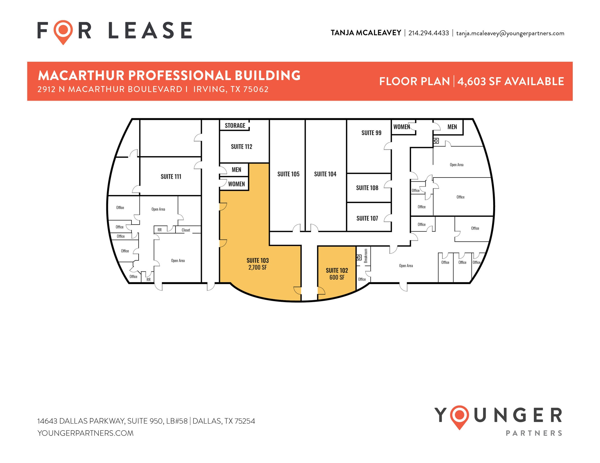 2912 N Macarthur Blvd, Irving, TX for lease Floor Plan- Image 1 of 1