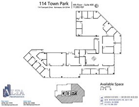 114 Townpark Dr NW, Kennesaw, GA for lease Floor Plan- Image 1 of 7