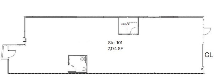 5860 El Camino Real, Carlsbad, CA for lease Floor Plan- Image 1 of 2