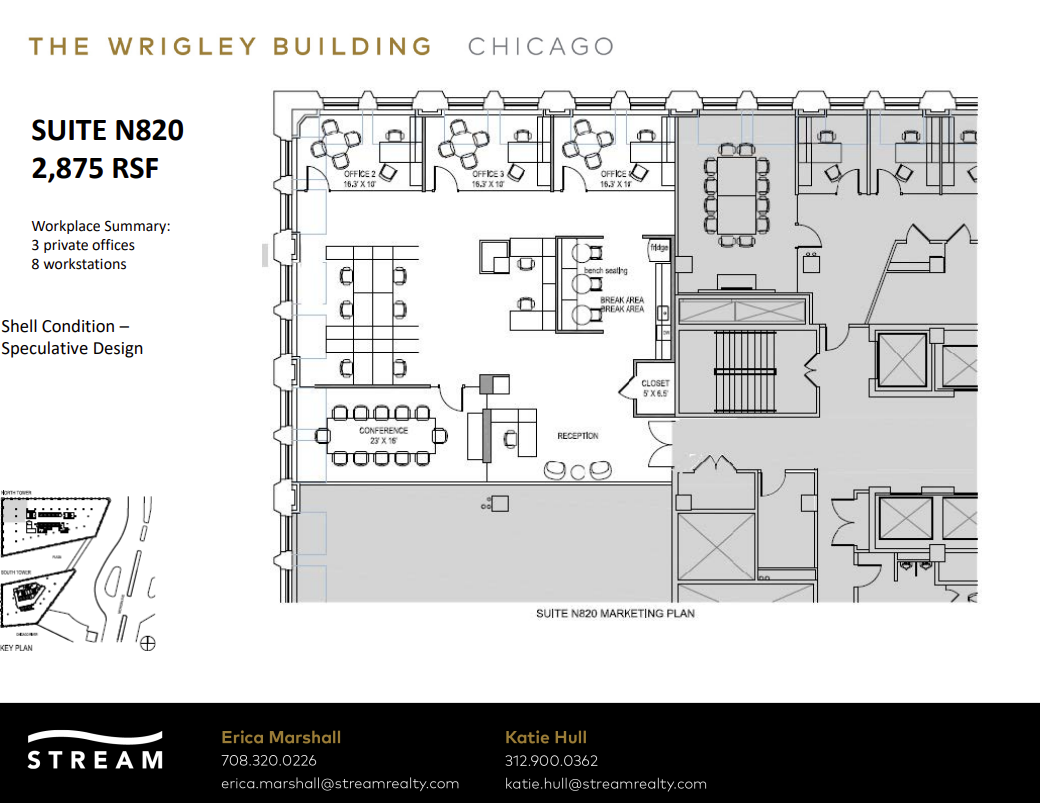 400 N Michigan Ave, Chicago, IL for lease Floor Plan- Image 1 of 1