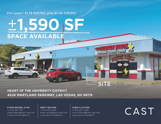 More details for 4626-4680 S Maryland Pky, Las Vegas, NV - Office for Lease