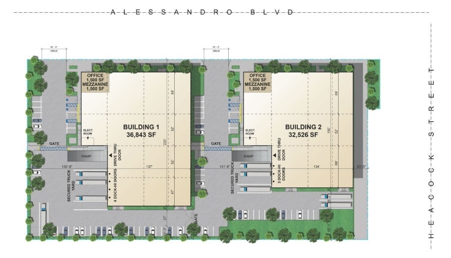 Alessandro Blvd & Heacock St, Moreno Valley, CA for sale - Building Photo - Image 2 of 3