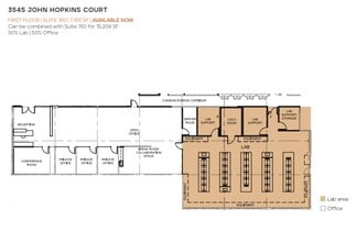 3545-3575 John Hopkins Ct, San Diego, CA for lease Floor Plan- Image 1 of 1