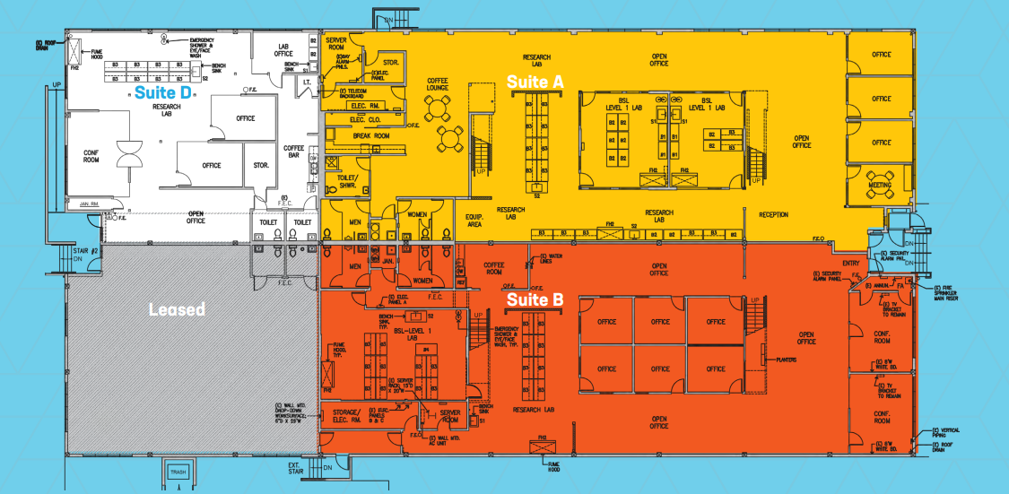 1440 4th St, Berkeley, CA for lease Floor Plan- Image 1 of 1