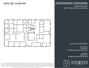 4538 Centerview Dr, San Antonio, TX for lease Floor Plan- Image 1 of 1