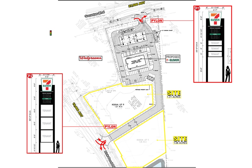 SOCASTEE BLVD & DICK POND RD, Myrtle Beach, SC for lease - Building Photo - Image 3 of 3