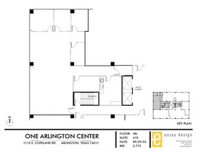 1112 E Copeland Rd, Arlington, TX for lease Floor Plan- Image 2 of 5