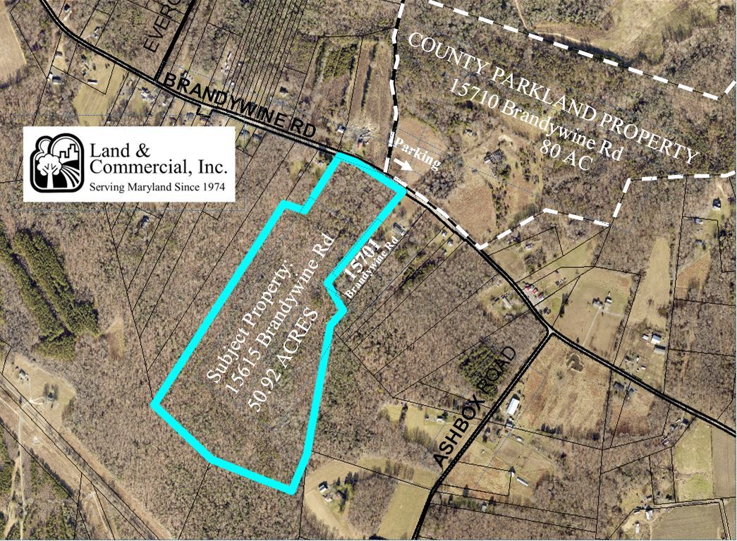 15615 Brandywine Rd, Brandywine, MD for sale Aerial- Image 1 of 1