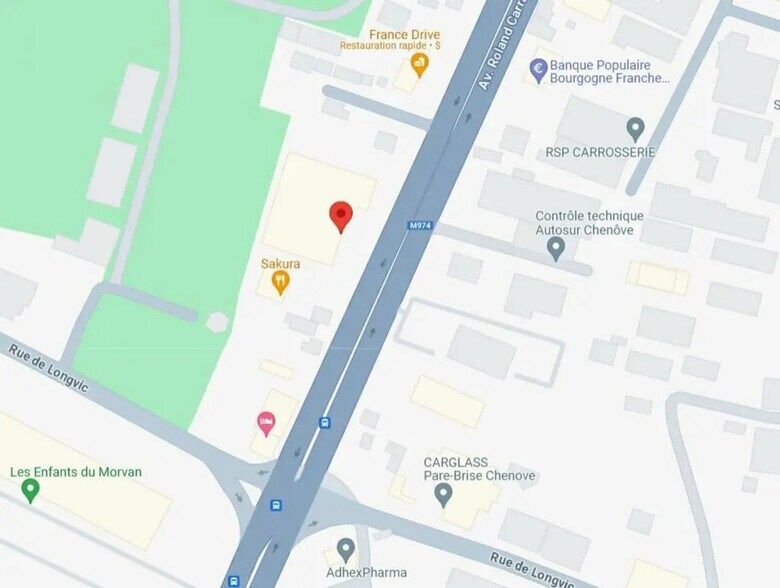 Retail in Chenôve for lease - Floor Plan - Image 3 of 4