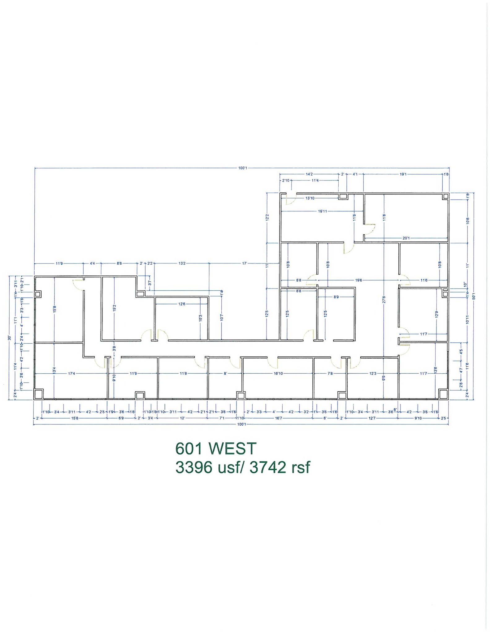 15565 Northland Dr, Southfield, MI for lease Floor Plan- Image 1 of 1