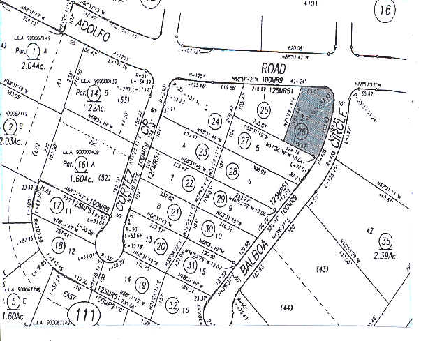 5506 Adolfo Rd, Camarillo, CA for lease - Plat Map - Image 3 of 4