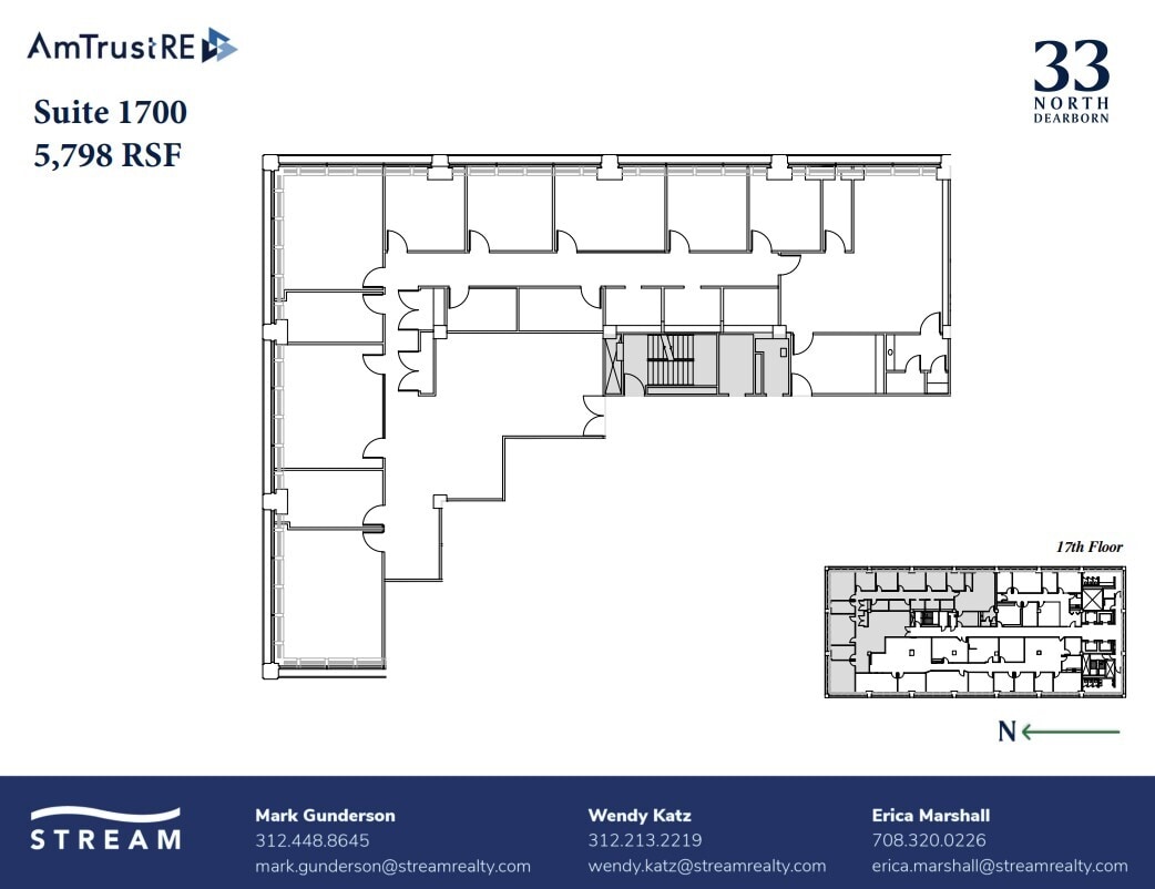 33 N Dearborn St, Chicago, IL for lease Floor Plan- Image 1 of 1