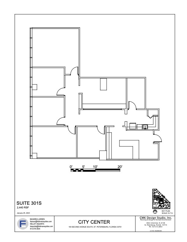 100 2nd Ave S, Saint Petersburg, FL for lease Floor Plan- Image 1 of 1