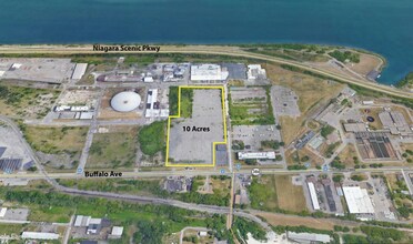 1911 Buffalo Ave, Niagara Falls, NY - AERIAL map view