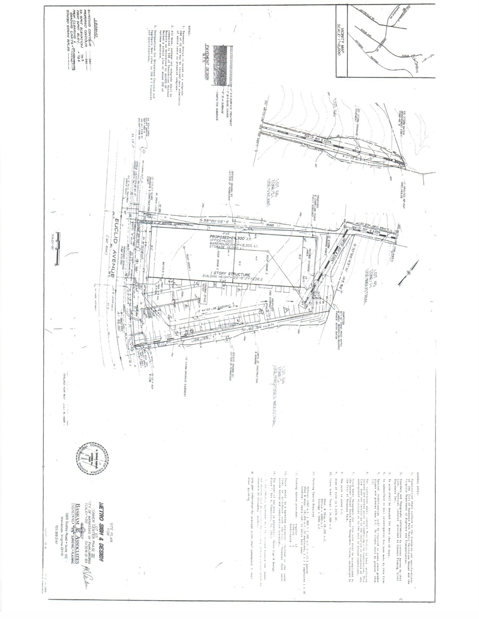 8197 Euclid Ct, Manassas Park, VA for lease Site Plan- Image 1 of 79