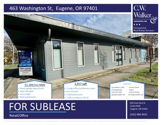 More details for 463 Washington St, Eugene, OR - Office/Retail for Lease