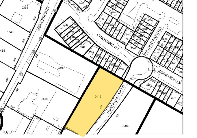 6700 Hunting Path Rd, Haymarket, VA for lease - Plat Map - Image 3 of 3
