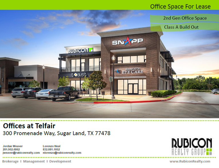 300 Promenade Way, Sugar Land, TX for lease - Building Photo - Image 1 of 11