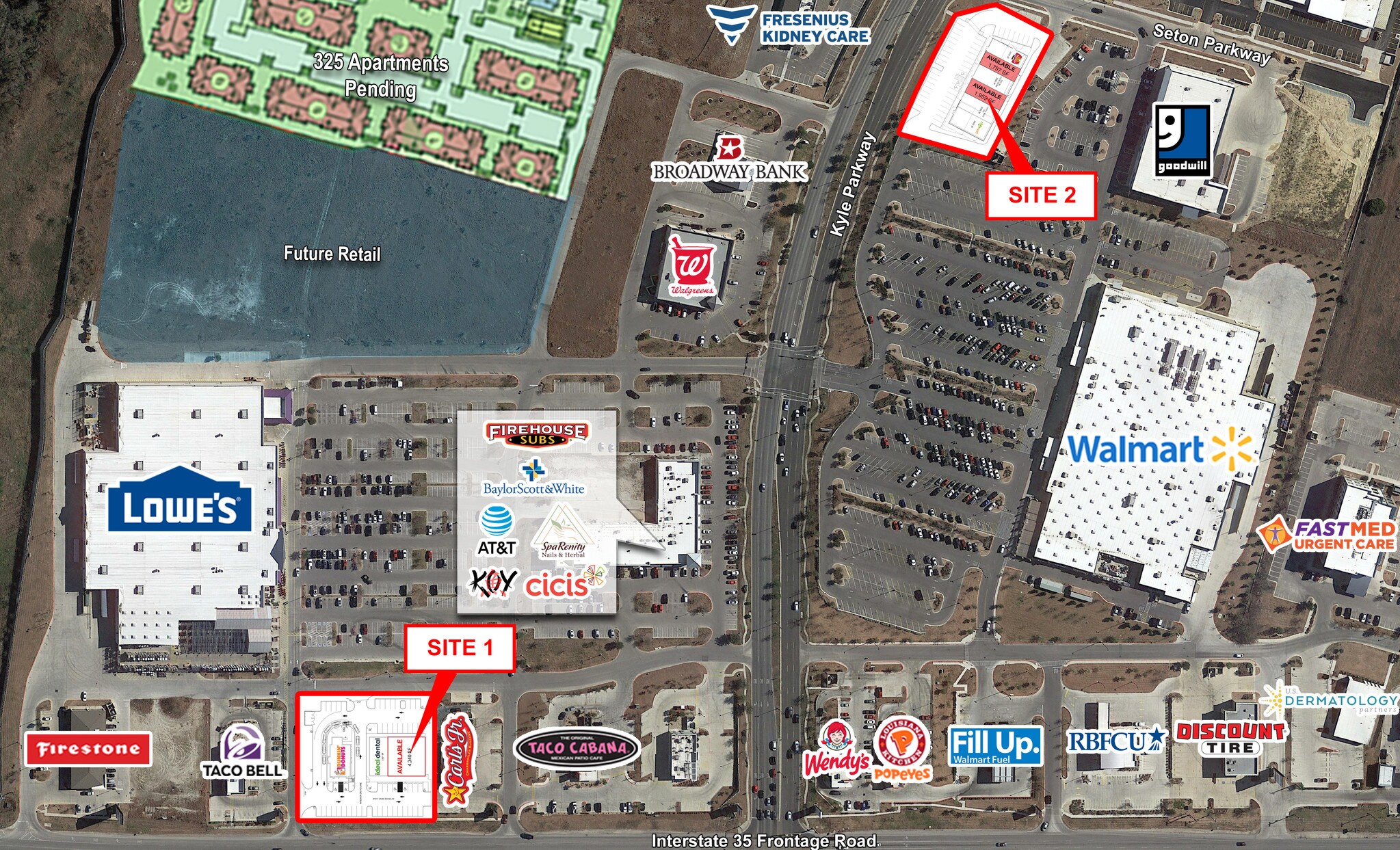 5896 Kyle Pky, Kyle, TX 78640 Retail Space for Lease