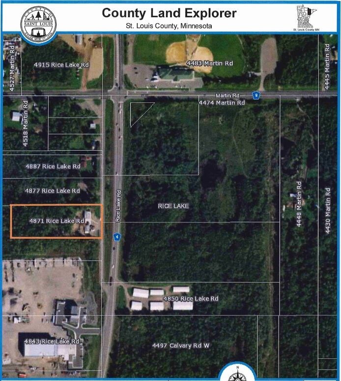 4871 Rice Lake Rd, Duluth, MN for sale Aerial- Image 1 of 1