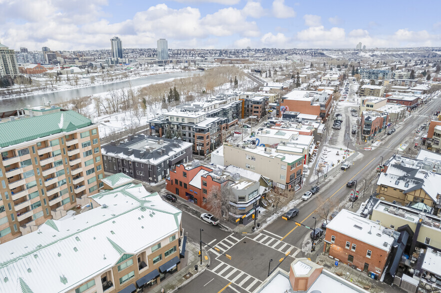 1125 Kensington Rd NW, Calgary, AB for lease - Aerial - Image 2 of 7