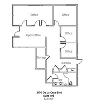 3100 De la Cruz Blvd, Santa Clara, CA for lease Floor Plan- Image 1 of 1