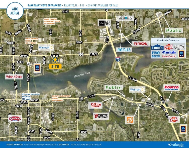 620 Sanctuary Cove Way, Palmetto, FL for sale - Aerial - Image 1 of 4