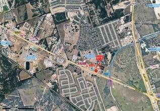 110 Stonewall Pky, Liberty Hill, TX - AERIAL  map view - Image1