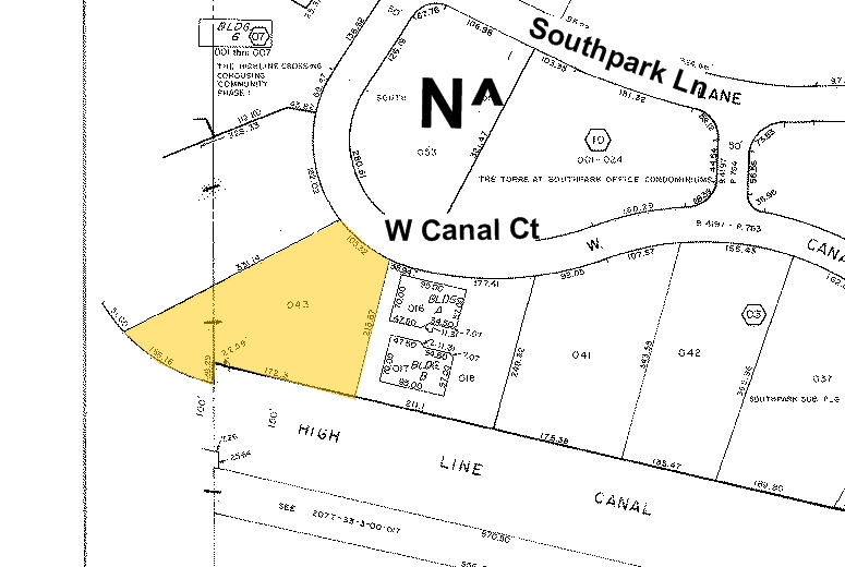 1510 W Canal Ct, Littleton, CO for lease - Plat Map - Image 2 of 5