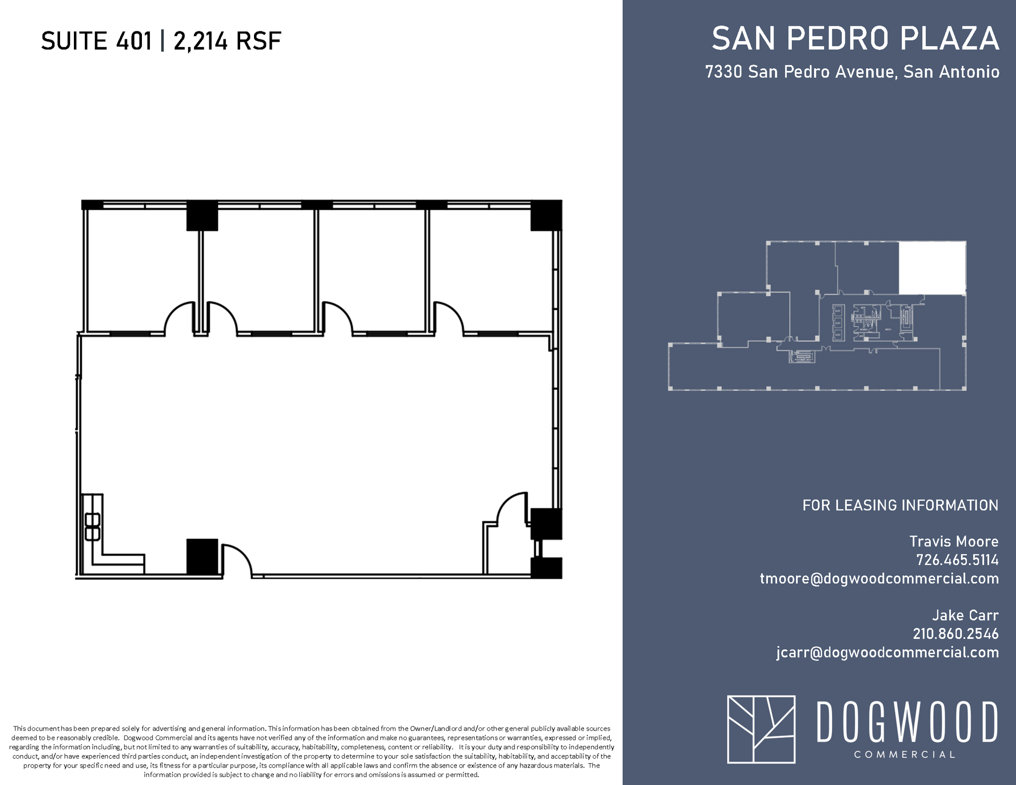 7330 San Pedro Ave, San Antonio, TX for lease Floor Plan- Image 1 of 1