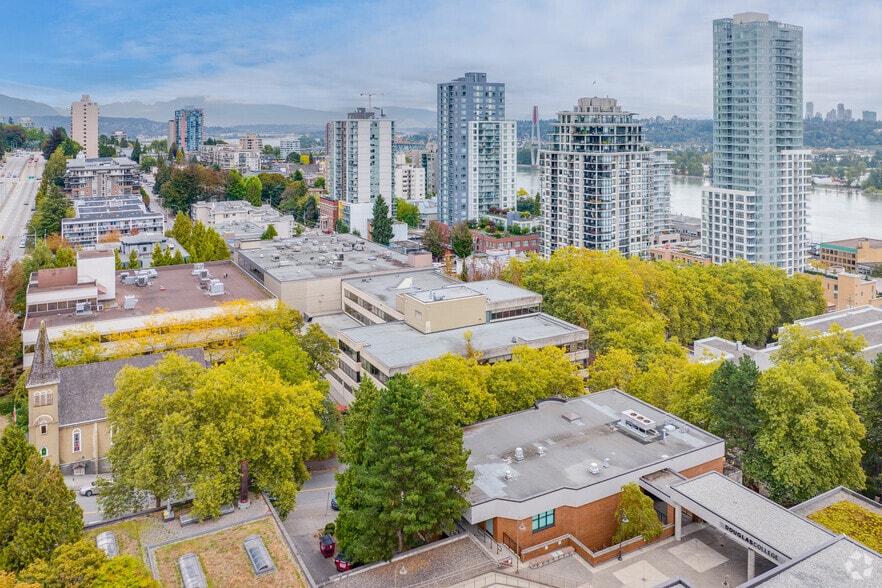 625 Agnes St, New Westminster, BC for lease - Aerial - Image 2 of 9