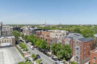 1130-1134 W Diversey Ave, Chicago, IL - aerial  map view - Image1