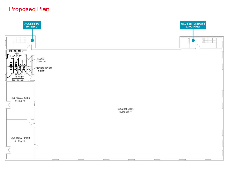 7001 Three Chopt Rd, Richmond, VA for lease Floor Plan- Image 1 of 2