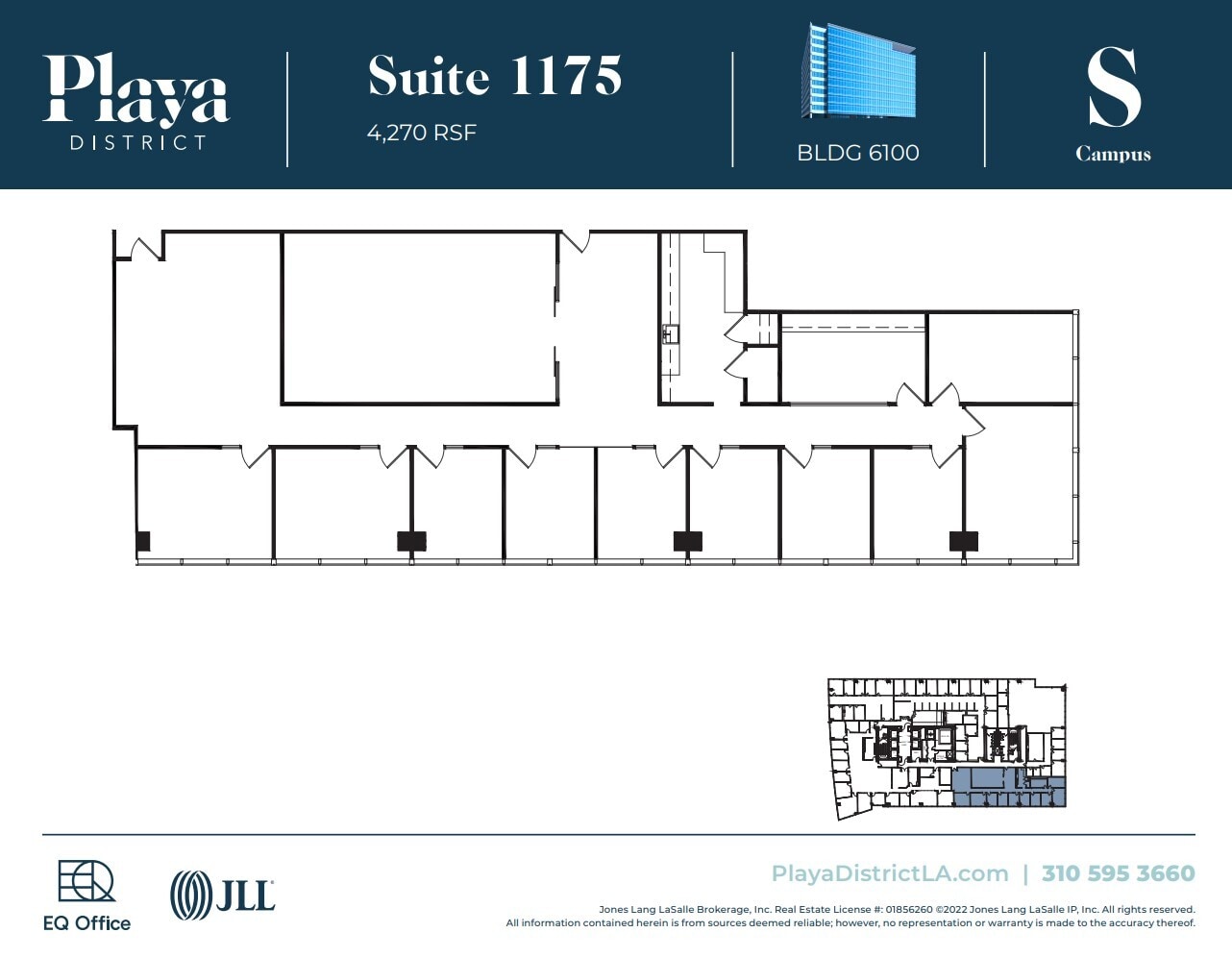 6100 Center Dr, Los Angeles, CA for lease Floor Plan- Image 1 of 1