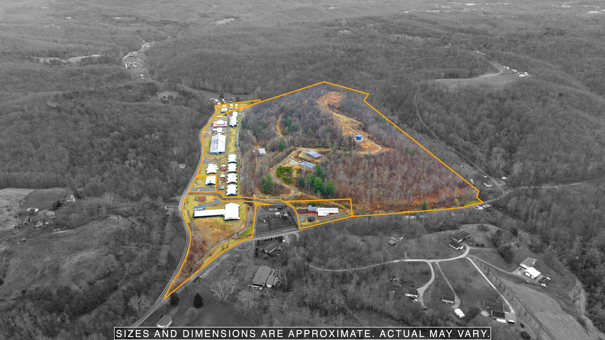 147 Saddle Ln, Waverly, WV for sale Aerial- Image 1 of 1