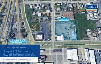 More details for 866 W Olive Ave, Porterville, CA - Land for Sale