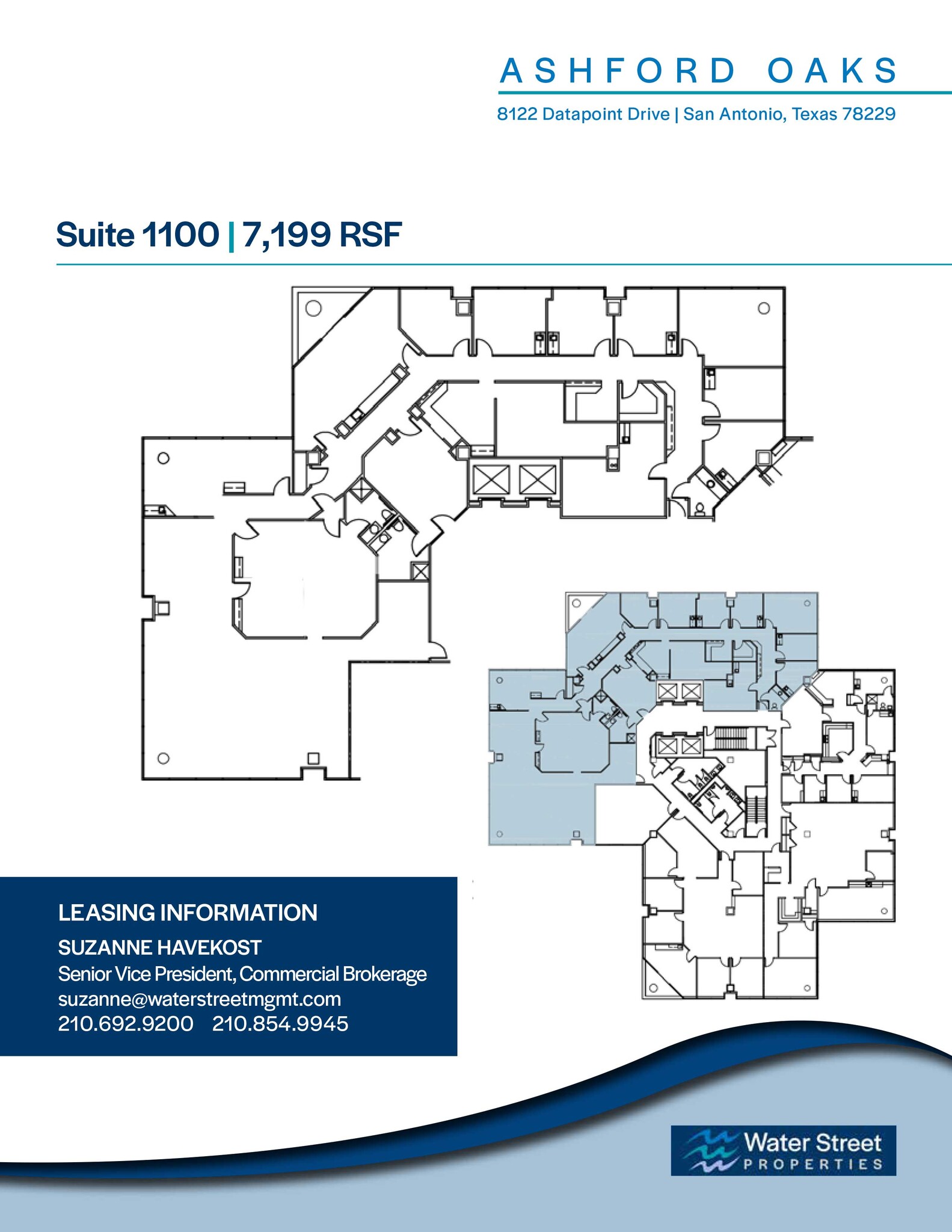 8122 Datapoint Dr, San Antonio, TX for lease Floor Plan- Image 1 of 2