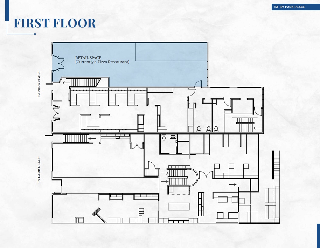 151-157 Park Pl, Richmond, CA for sale Floor Plan- Image 1 of 1