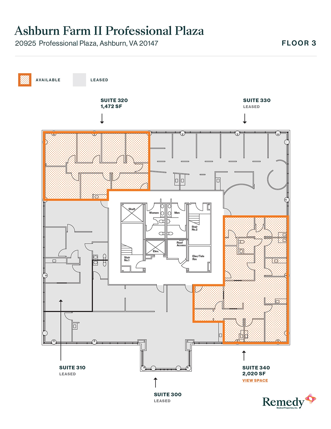 20925 Professional Plz, Ashburn, VA for lease Floor Plan- Image 1 of 1