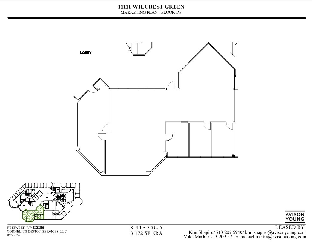 11111 Wilcrest Green Dr, Houston, TX for lease Floor Plan- Image 1 of 1