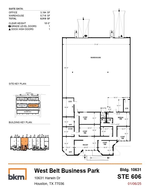 10631 Harwin Dr, Houston, TX for lease Floor Plan- Image 1 of 1