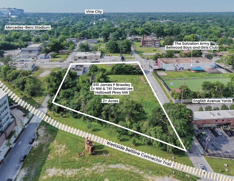 741 Donald Lee Hollowell Pky NW, Atlanta, GA for sale - Building Photo - Image 3 of 5