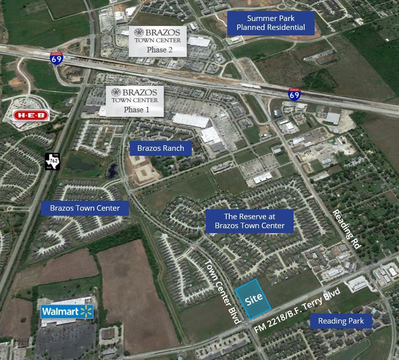 ±4.8 Ac In Brazos Town Ctr, Rosenberg, TX for sale Building Photo- Image 1 of 1