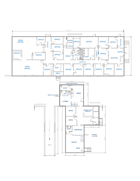 801 Riverbarge Rd, Monroe, LA for lease - Floor Plan - Image 3 of 4