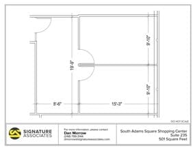 725 S Adams Rd, Birmingham, MI for lease Floor Plan- Image 1 of 1