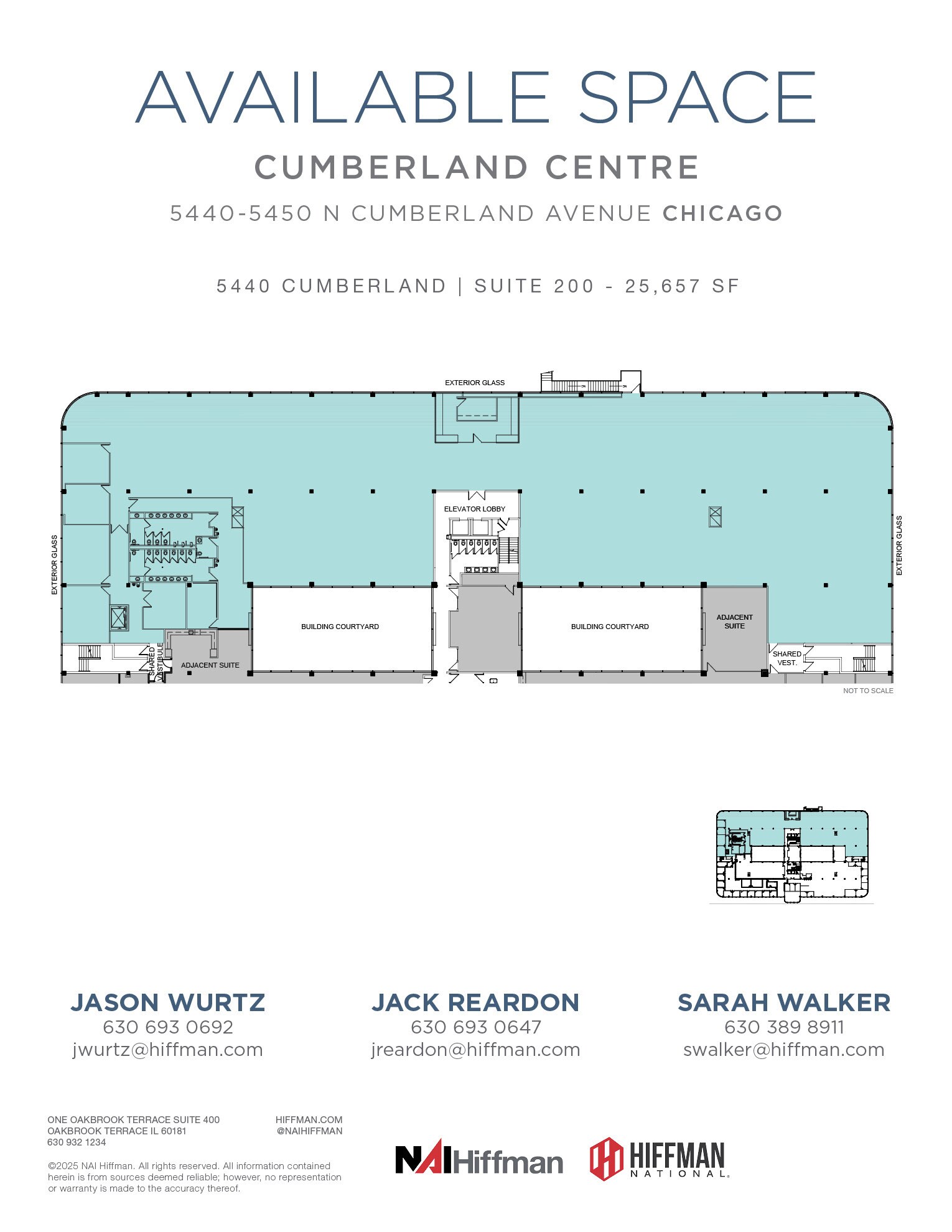5440 N Cumberland Ave, Chicago, IL for lease Floor Plan- Image 1 of 1