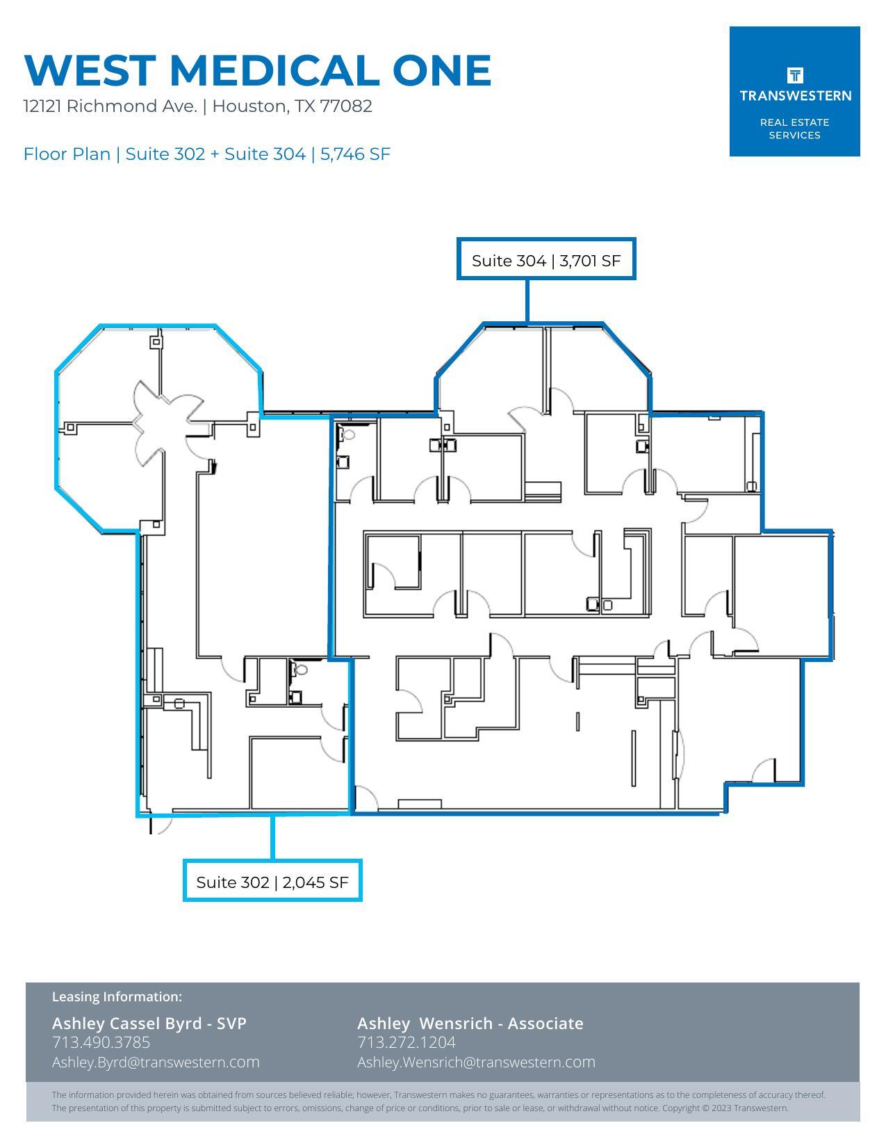 12121 Richmond Ave, Houston, TX for lease Floor Plan- Image 1 of 1