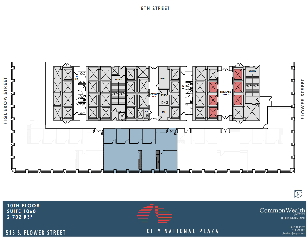 515 S Flower St, Los Angeles, CA for lease Floor Plan- Image 1 of 1